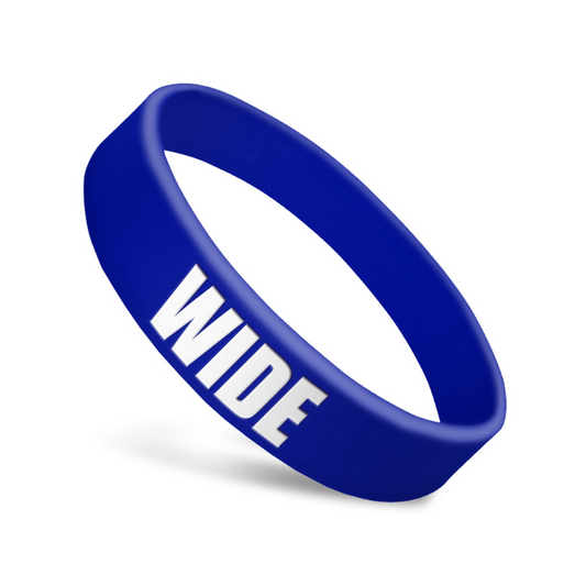 Wide Silicone Wristbands