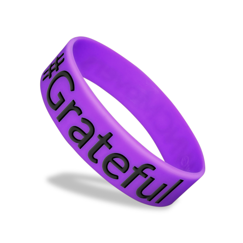 Wide Silicone Wristbands