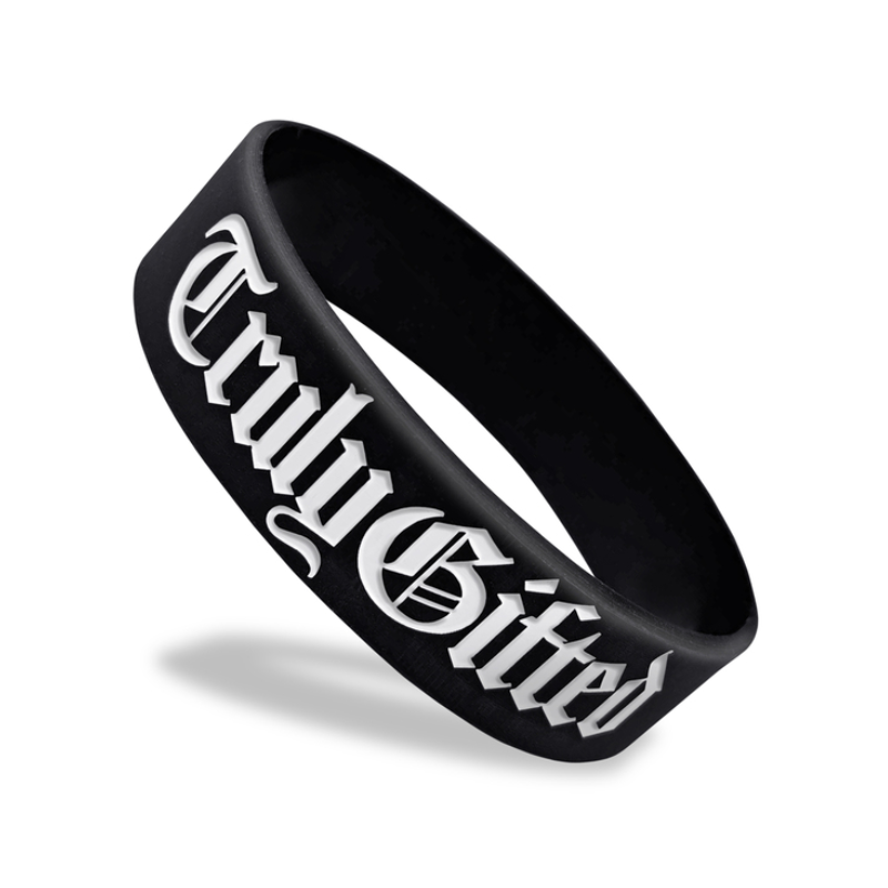 Wide Silicone Wristbands