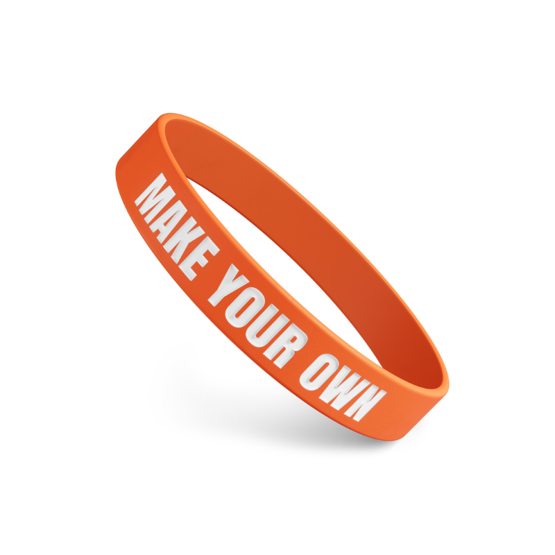 Debossed Silicone Wristbands